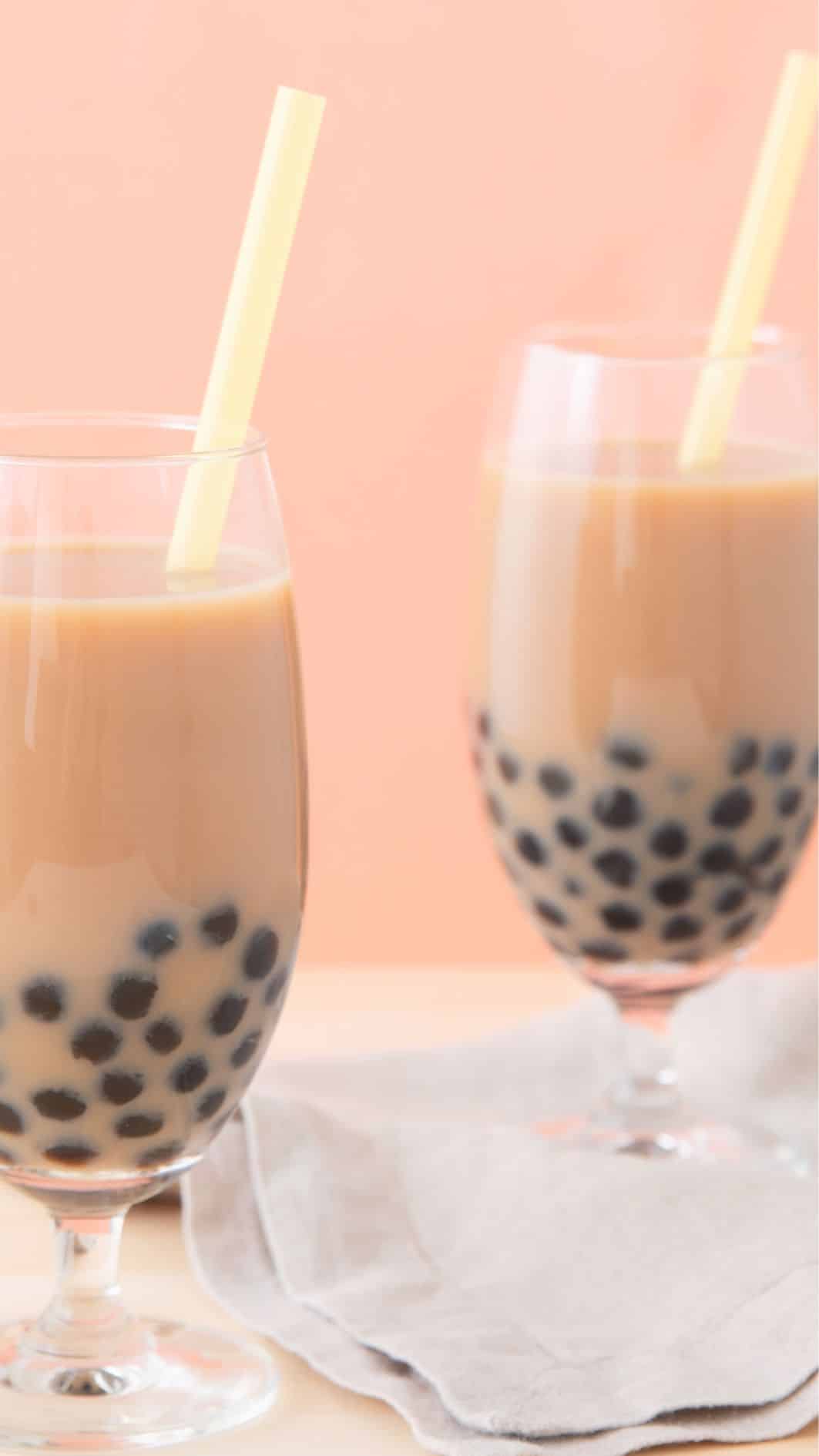 Recette low FODMAP Bubble tea