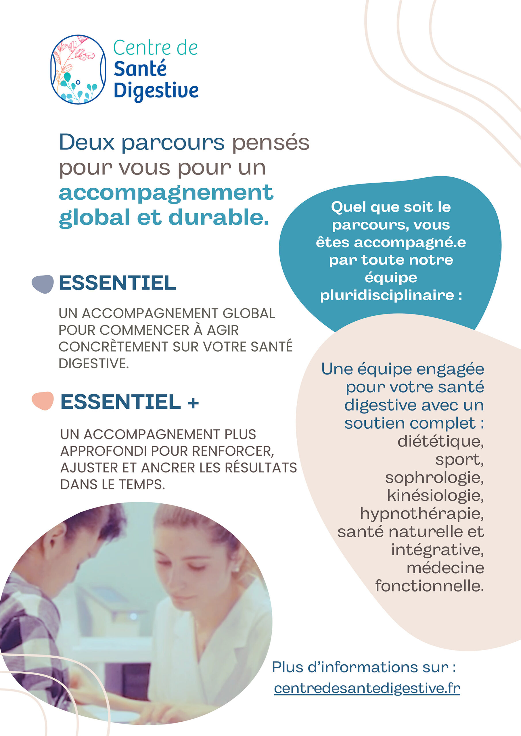 Affiche du centre de santé digestive
