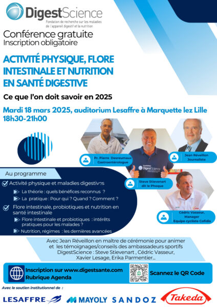 Conférence DigestSanté Activité physique et santé digestive