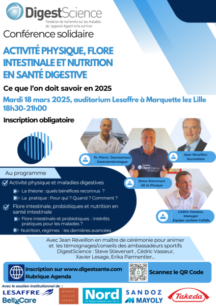 Conférence DigestSanté Activité physique et santé digestive