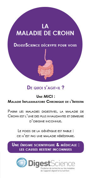 Dépliant Maladie de Crohn Fondation DigestScience