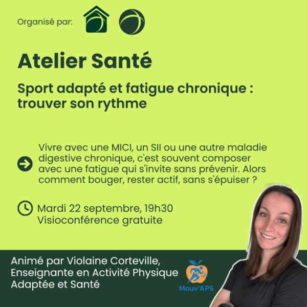 Atelier Santé DigestSanté sport adapté et fatigue chronique