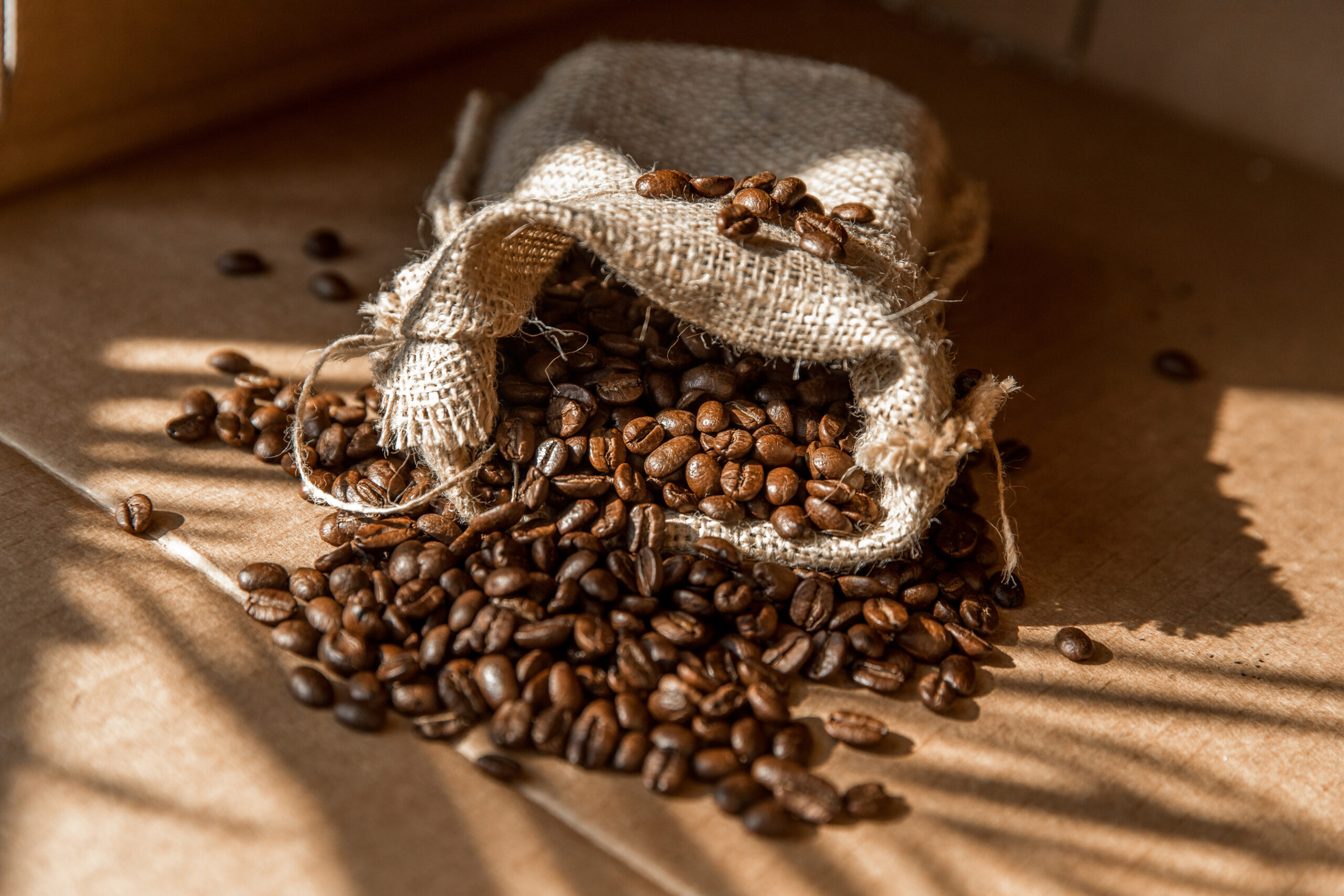 Sac de grains de café